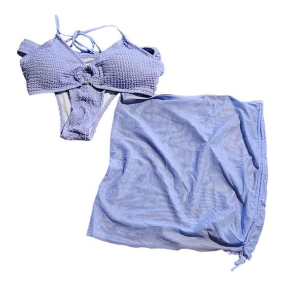 Wocrolse Purple Bikini Swimsuit Size M - Picture 3 of 8